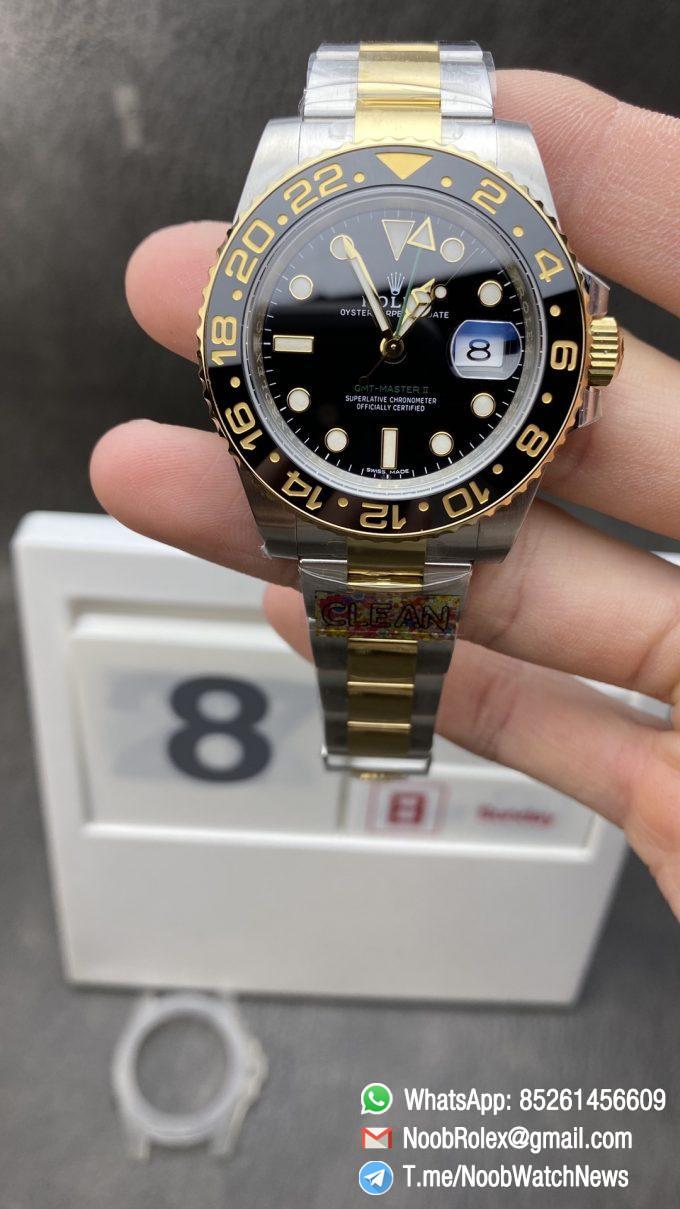 CF Rolex GMT Master II 116713LN Black Dial