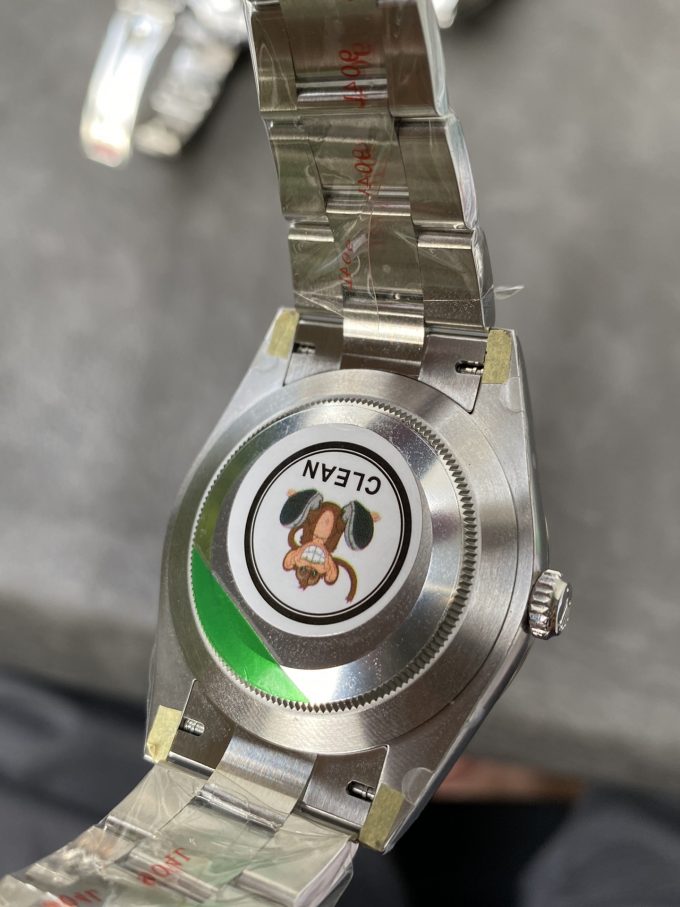 Clean Factory Rolex Oyster Perpetual 124300 CP OP 41mm Green Dial 904L Steel VR3230 Movement 08